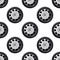 Automobile wheel seamless pattern