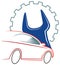 Automobile workshop logo