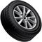 Automobiles alloy wheel isolated