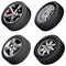 Automobiles wheels bundle