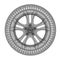 Automotive concept of wheel