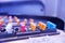 Automotive electrical fuse, colorful fuse orderly