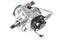 automotive fuel injection pump for diesel engines on a white