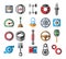 Automotive parts icons