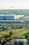 Automotive production hall and hot air balloons, Nitra, Slovakia