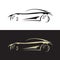 Automotive sport car logo vector speed vehicle concept illustration