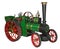 Automotive steam engine model