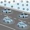 Autonomous cars and Wireless network of vehicle
