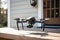 autonomous drone delivering package to customer's front porch