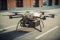 autonomous drone delivering packages at the speed of light