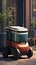 Autonomous food delivery robot