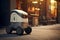 Autonomous food delivery robot