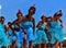 Autonomous Region of Bougainville Cultural Show. Children of Papua New Guinea. Unique Culture Group