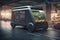 autonomous vehicle, transporting a shipment of fresh produce to market