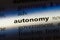 autonomy