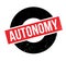 Autonomy rubber stamp