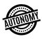 Autonomy rubber stamp