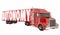 Autonomy Truck Self Driving Autonomous Transportation 3d Illustration