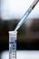 Autopipetting - dispensing a solution