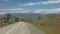 Autotravel Summer south of Crimea. Beautiful serpentine mountain roads stock footage video
