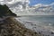 Autre Bord beach in Le Moule in Guadeloupe, French west indies. Lesser Antilles, Caribbean sea