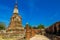 Autthaya Historical Park ancient ruins in Thailand