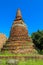 Autthaya Historical Park ancient temple stupa