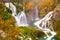 Autum colors and waterfalls of Plitvice
