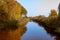 Autum photo of a canal called