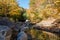 An Autumn Afternoon by a Mountain Stream