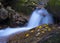 Autumn at the Aitzondo waterfall, Aiako Harriak Natural Park, Euskadi