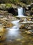 Autumn at the Aitzondo waterfall, Aiako Harriak Natural Park, Euskadi