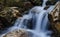 Autumn at the Aitzondo waterfall, Aiako Harriak Natural Park, Euskadi