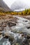 Autumn in the Aktru River Valley