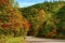 Autumn along Tennessee Foothills Parkway