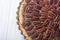 Autumn american pecan pie