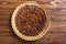 Autumn american pecan pie