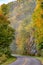 Autumn in the Appalachian Mountains Viewed Along the Blue Ridge Parkwa