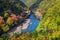 Autumn at Arashiyama view point