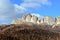 Autumn arrives on the beautiful Dolomites in the province of Belluno