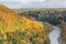 Autumn Canyon Colors Above the Genesee River