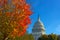 Autumn on Capitol Hill in Washington DC, USA.