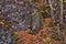 Autumn at Carlton Peak of the Sawtooth Mountains in Northern Minnesota on the North Shore of Lake Superior