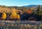 Autumn Carpathian village, Ukraine.