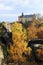 Autumn Castle Hruba Skala in Bohemian Paradise, Czech Republic