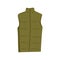 autumn clothing warm zip-up vest with pockets