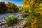 Autumn color along the Swift River, in White Mountain National F