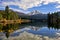 Autumn color, Lassen Peak, Lassen Volcanic National Park