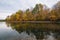 Autumn color at Loch Raven Reservoir, in Cockeysville, Maryland