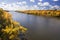 Autumn colors along the Mississippi River, Minnesota